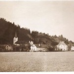 Trzin, fotografija, fotograf neznan, okoli 1935, črno-bela, iz Kronike duhovnije Trzin, hrani Župnija Trzin